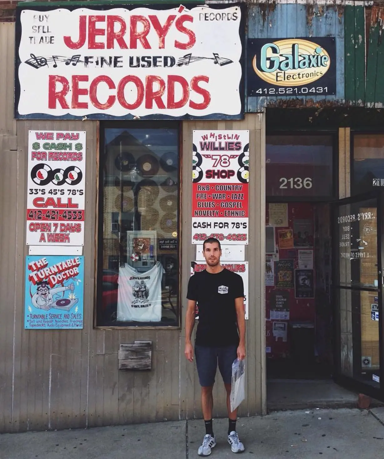 Work Redux #002: Cameron Hildebrandt Img 01 Jerrys Fine Used Records.